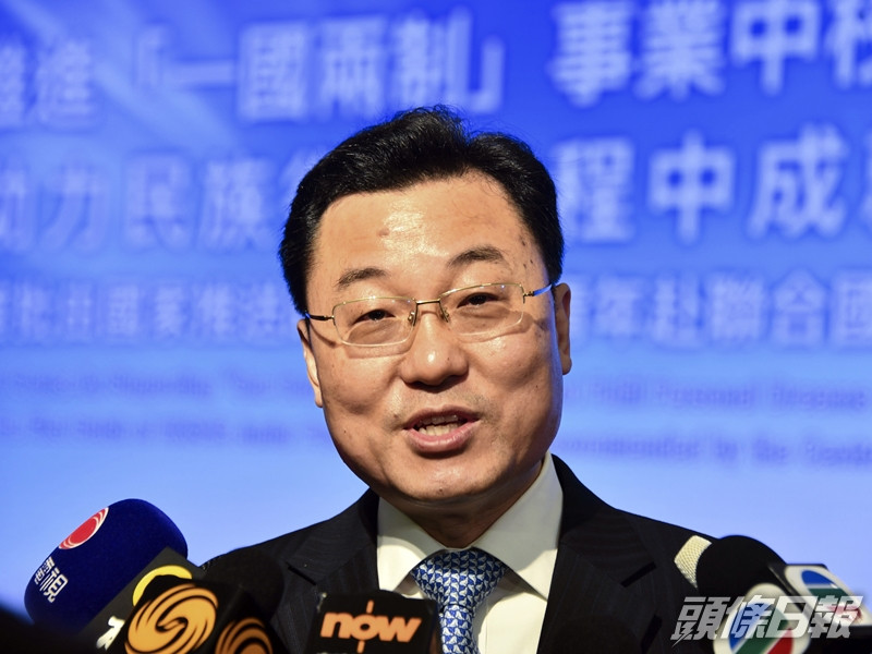 特派員謝鋒卸任返京,料任外交部副部長。資料圖片