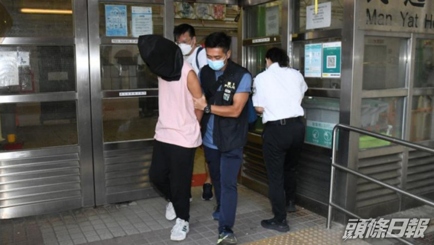 姓朱男子被警方拘捕。