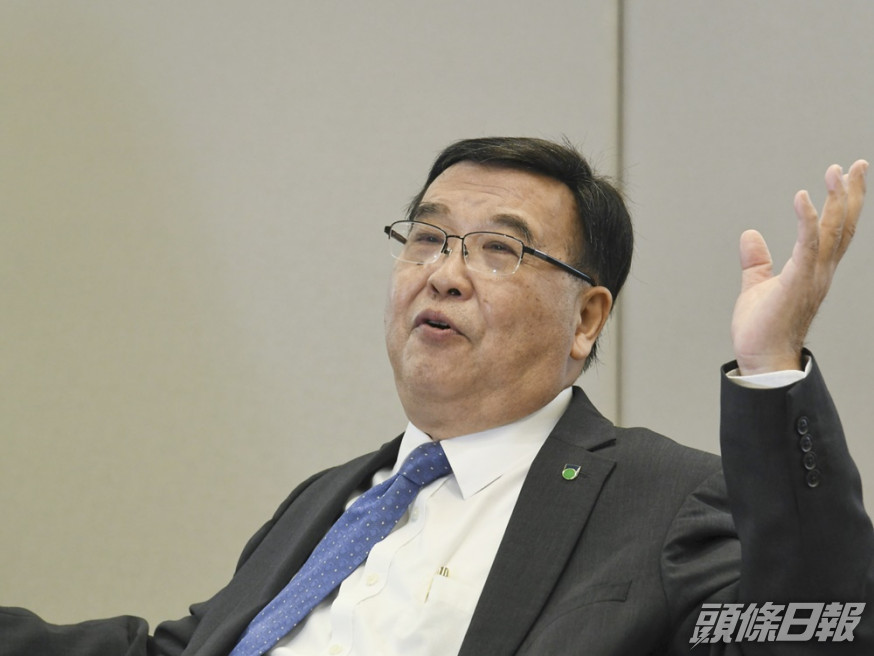 香港公開大學校長黃玉山。資料圖片