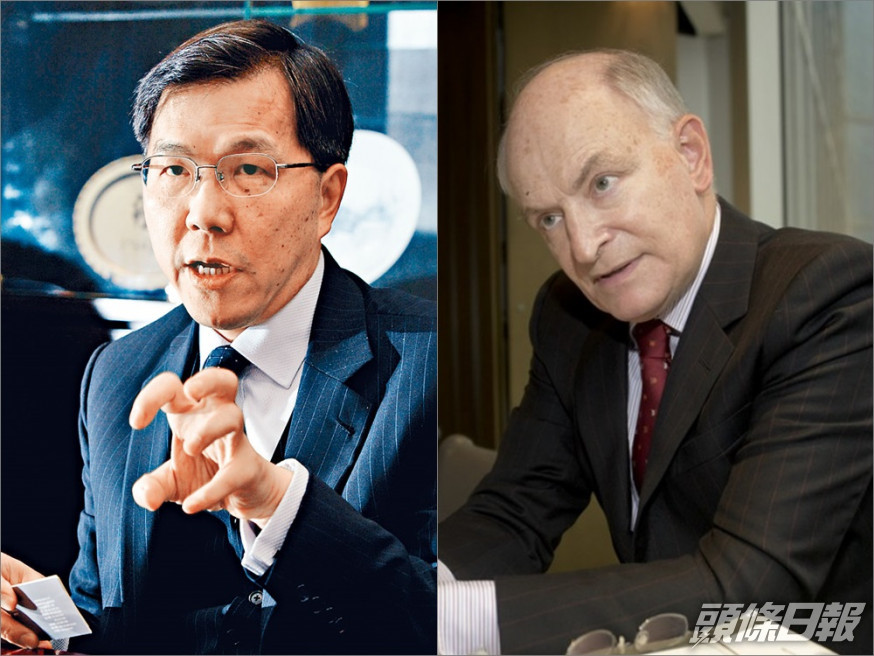 李紹強(左)不滿夏博義(右)的言論。 資料圖片