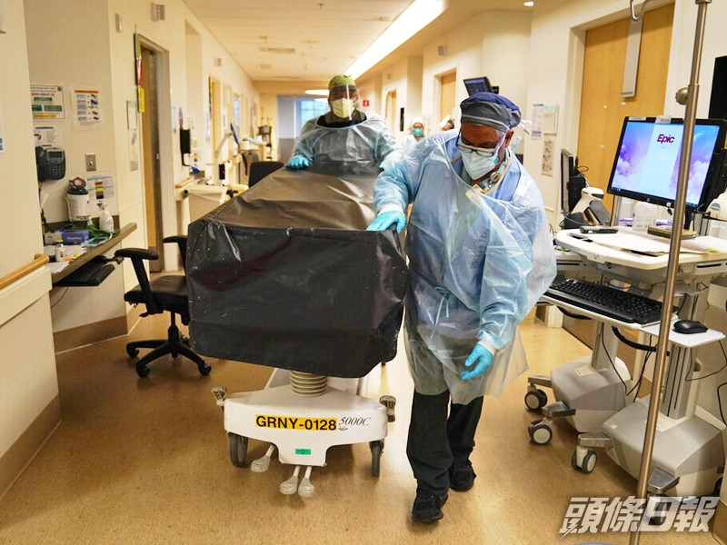 哥倫比亞大學學者估計,全美國實際上有超過1億人受感染。AP圖片