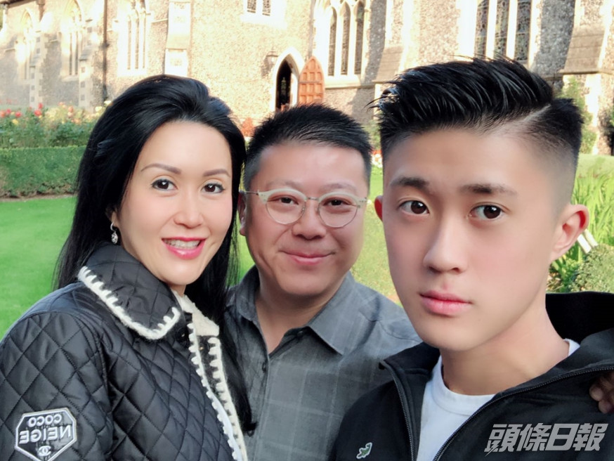 林與妻黃寧艷赴英照顧愛兒而染疫。資料圖片