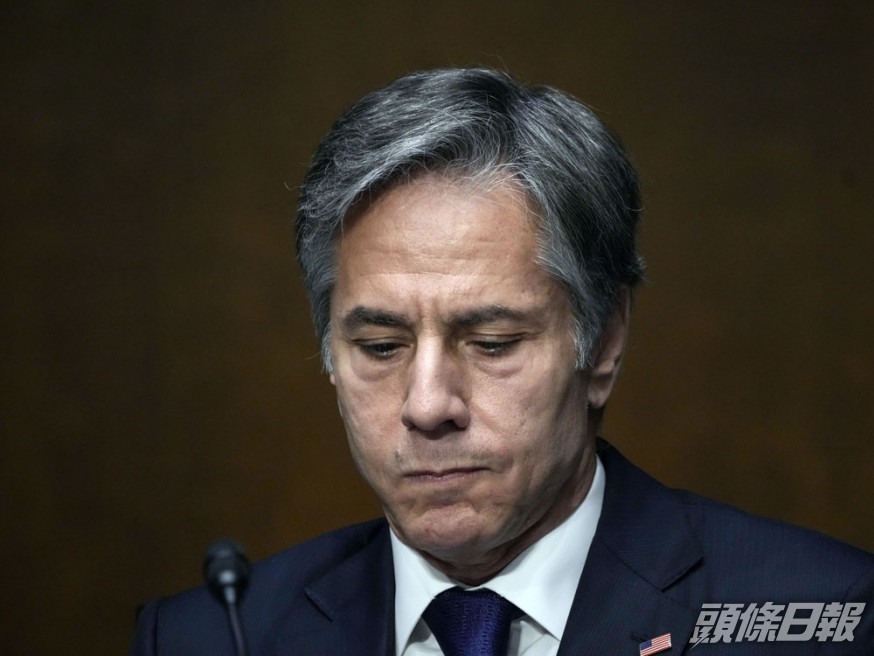 美國國務卿布林肯強調,政府會確保塔利班遵守不讓阿富汗成為恐襲基地的承諾。AP圖片