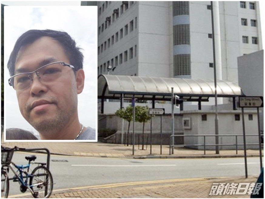 大嶼山北警署。小圖為馬偉輝。資料圖片