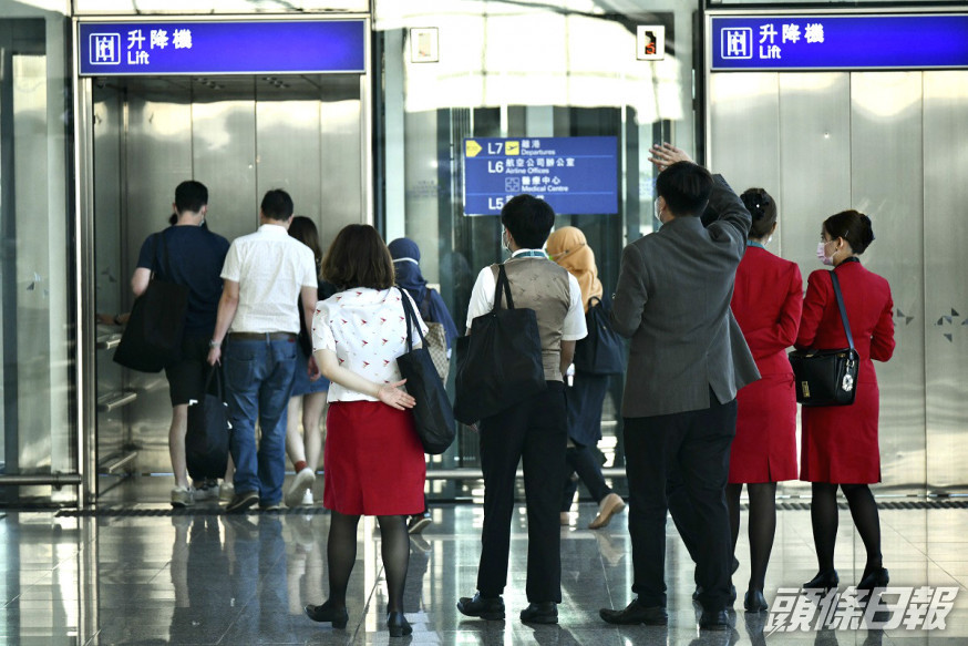 國泰航空否認會參加三方會談。資料圖片