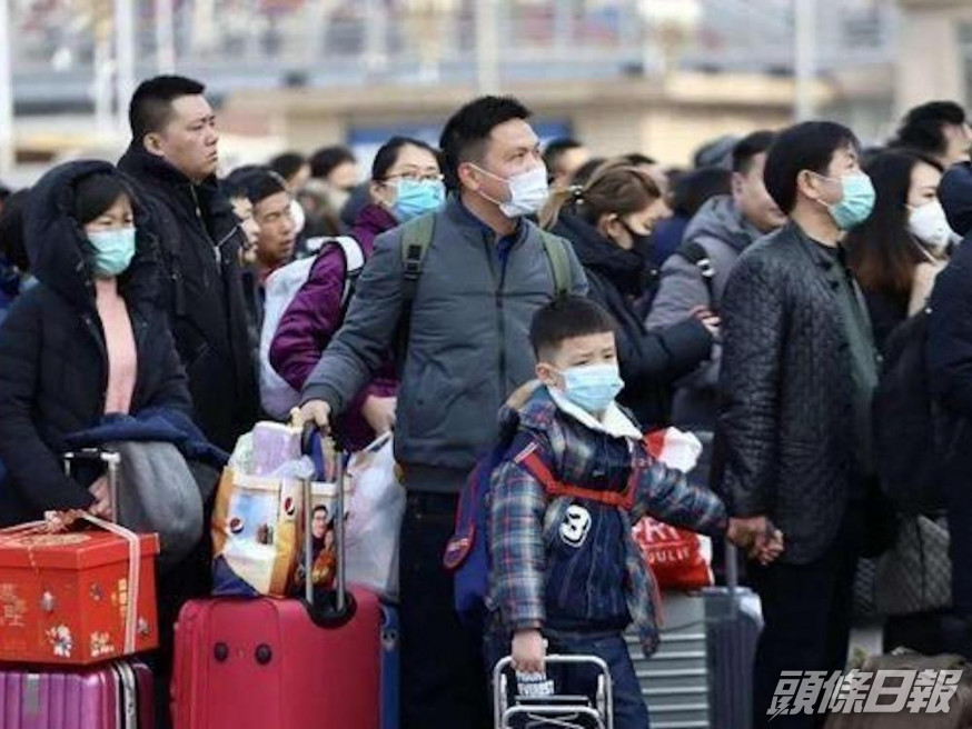 因應疫情,內地多地倡民工就地過年。網圖