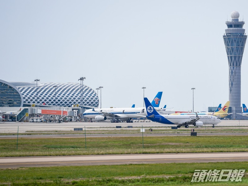 深圳機場實施多項措施防疫。新華社