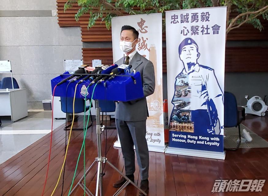 3名男子涉嫌非法禁錮、傷人及盜竊被捕,警方交代案情。 林思明攝