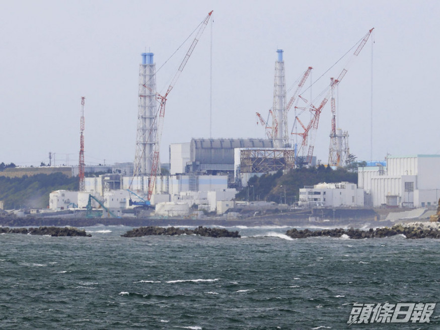 日本福島第一核電站。AP圖片