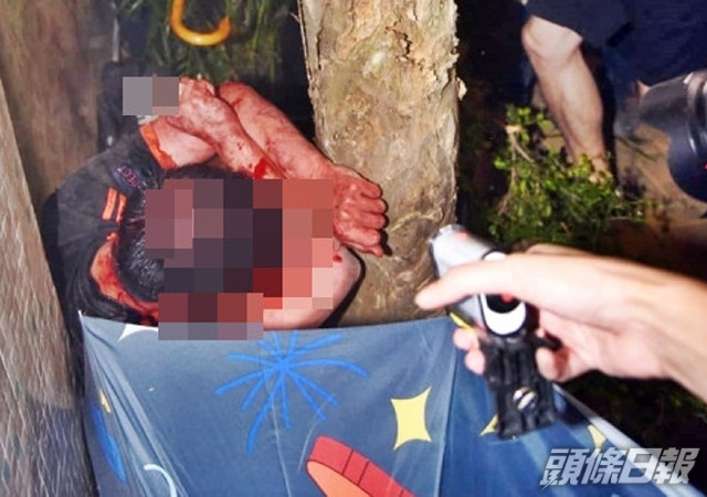 傷者當時被圍毆。資料圖片