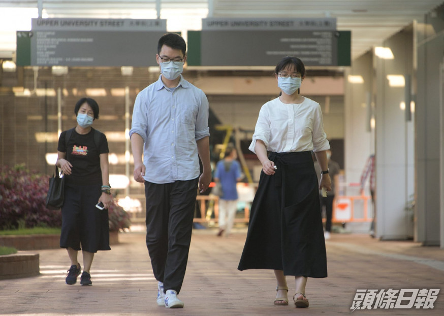 大學生的社會幸福感去年顯著下跌。資料圖片