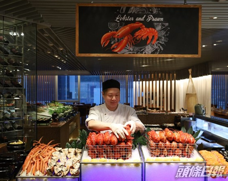 香格里拉大酒店推出平日自助午餐25%折扣優惠。網圖