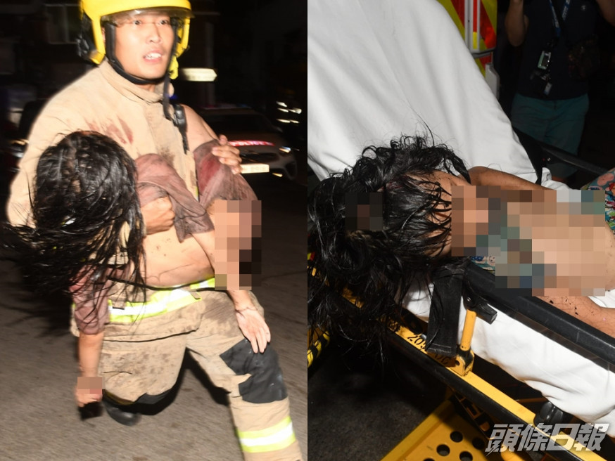 大埔劏房起火釀3死,包括兩名女童。