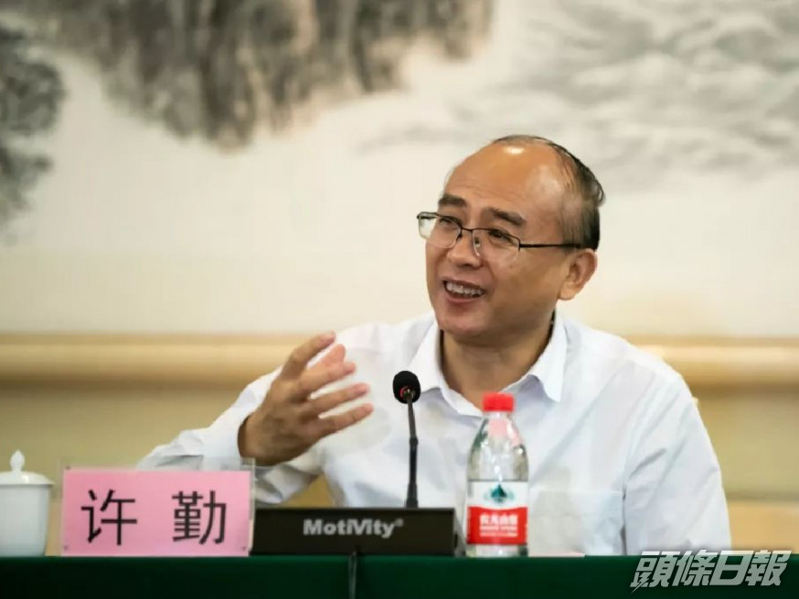 許勤獲調任任黑龍江省委書記。 (網上圖片)