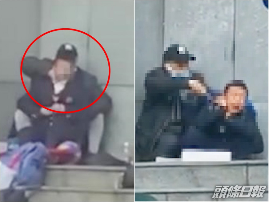 雲南一名男子持刀挾持學生作人質,其後被警方開槍擊斃。網圖