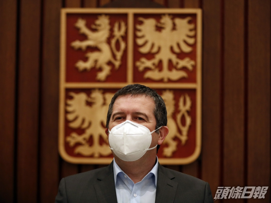 捷克外長兼內政部長哈馬切克。AP圖片