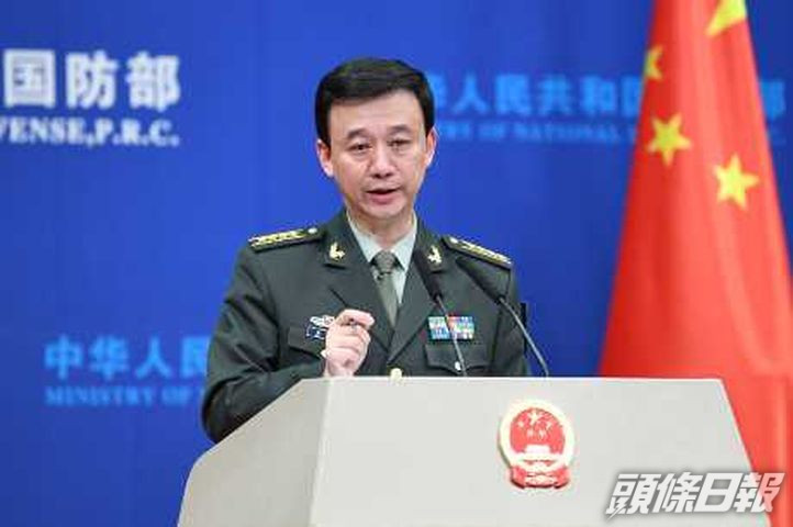 中國國防部發言人吳謙。資料圖片