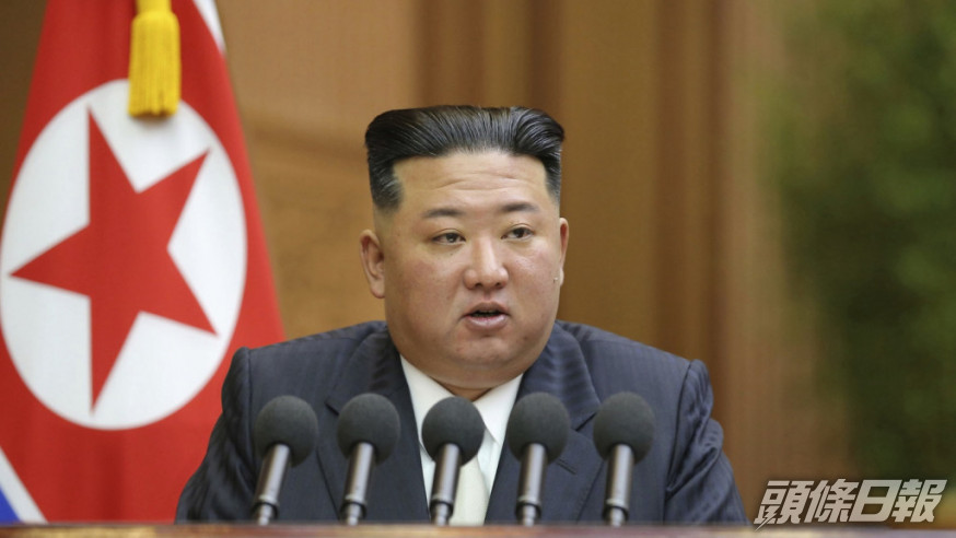 北韓領導人金正恩。AP資料圖片