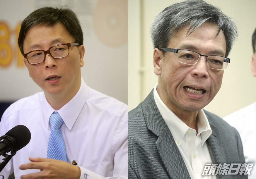 何栢良(左);梁子超(右)。 資料圖片