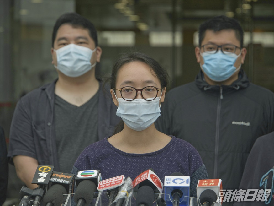 港台節目製作人員工會主席趙善恩(中)。資料圖片