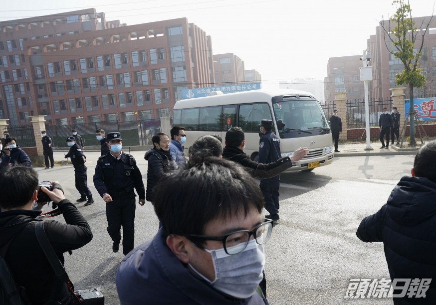 據報美國情報部門獲取大量武漢實驗室病毒基因數據。AP資料圖片