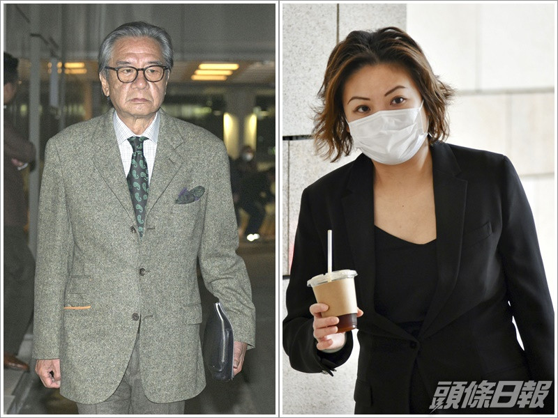 林芷瑩(右)指黎智英「共同犯罪」遭駱應淦(左)馬上反駁控方。