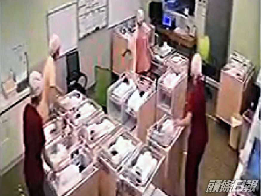 台灣護理員在地震時的專業表現獲讚。(片段截圖)