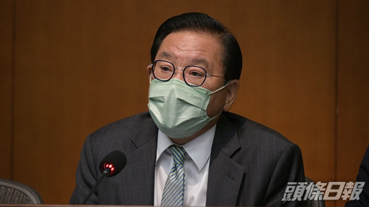 林健鋒指政府應爭取與內地訂立通關時間表。資料圖片