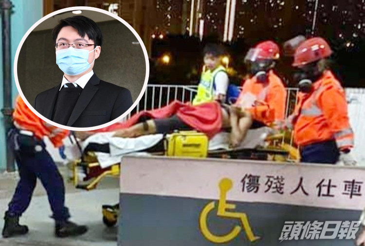 醫生證人麥凱鈞(小圖)指,即使周早10分鐘送抵醫院,情況都不會差太遠。資料圖片