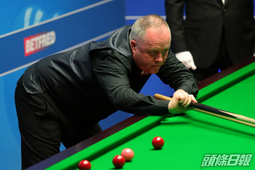 希堅斯順利打入世錦賽十六強。 Worldsnooker官方Twitter圖片