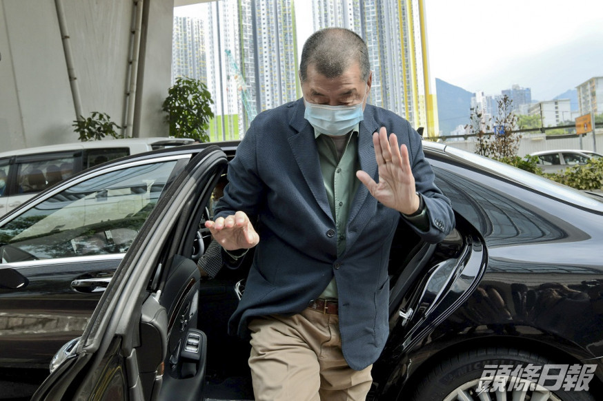 壹傳媒集團創辦人黎智英未經批准集結罪,被判囚8個月。資料圖片
