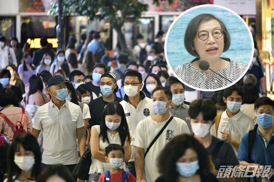 陳肇始表示,近日疫情反彈,當局嚴陣以待。 資料圖片