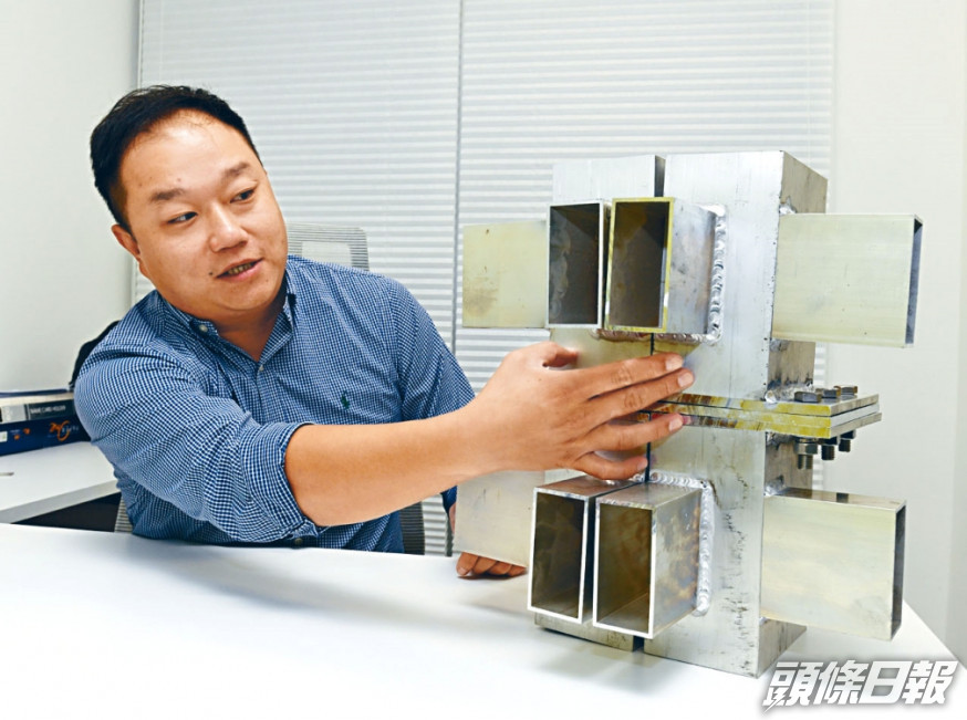 羅博基表示,一個檢疫單位整個組裝周期只需十日。