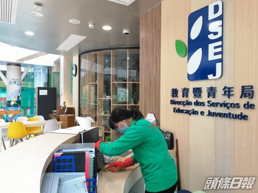 澳門女學生墮樓亡,教育暨青年局派人輔導。新聞局圖片