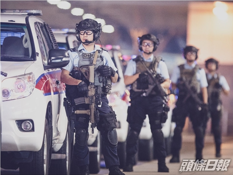 逾600警員參與演出。劇照