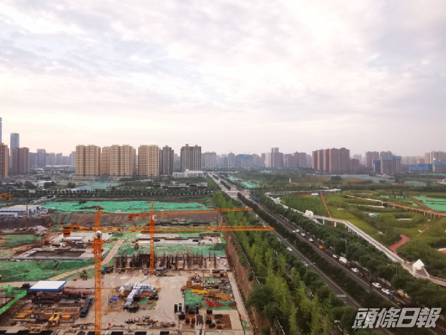 西安市自然資源規劃局昨日公布終止出售部份地皮。 (網上圖片)