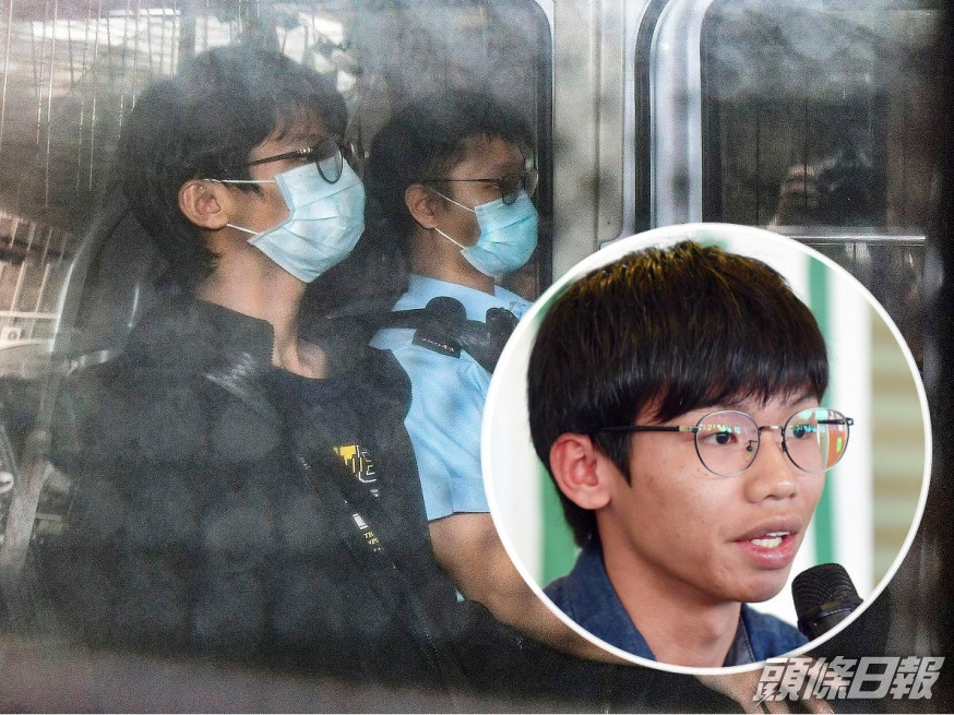 鍾翰林今早往西九龍法院提堂。