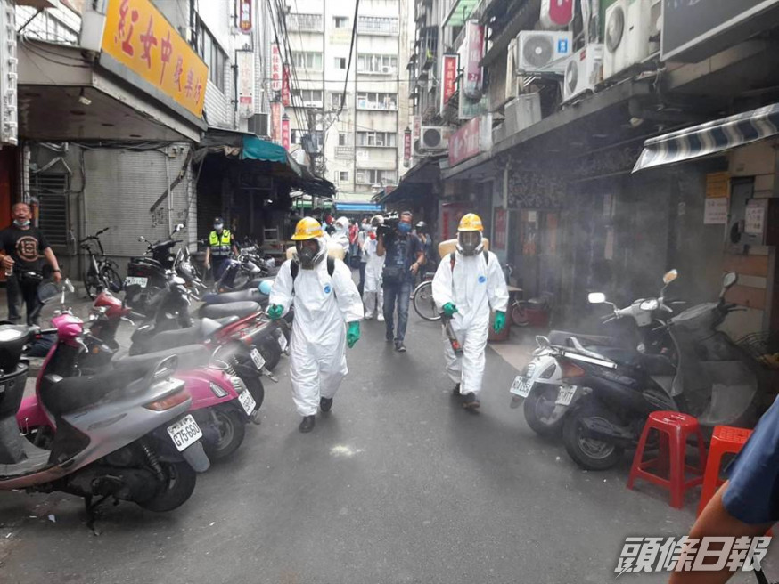 台北市萬華區成為患者出沒重點。網上圖片