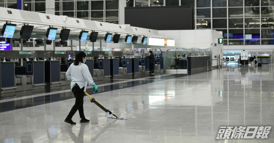 政府向機場航空支援服務營運商提供補貼。資料圖片