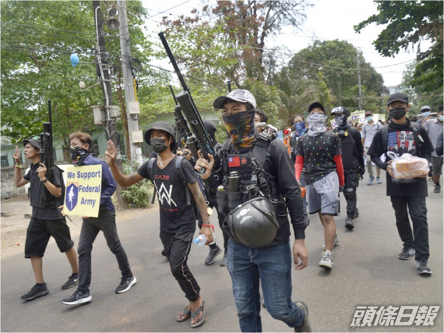 緬甸軍方起訴最少19 名醫生,控告他們參與公民抗命運動。AP資料圖片