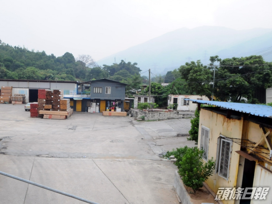 元朗攸潭美村。資料圖片