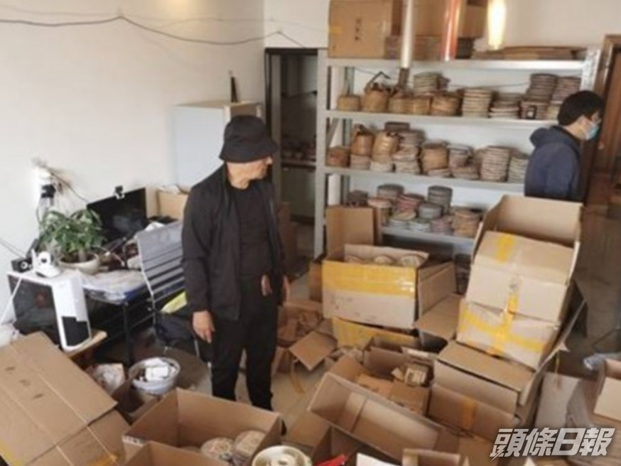 上海警方上月偵破一宗銷售假冒知名品牌普洱茶案。網圖
