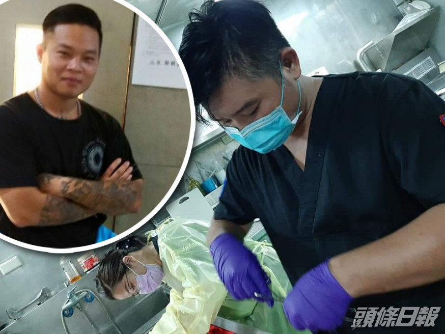 台灣遺體美容師陳修將涉嫌殺害女友被捕。陳修將facebook圖片