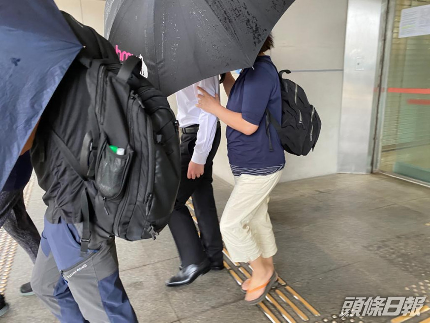 被告楊浩 (白衣)。
張旭珊攝
