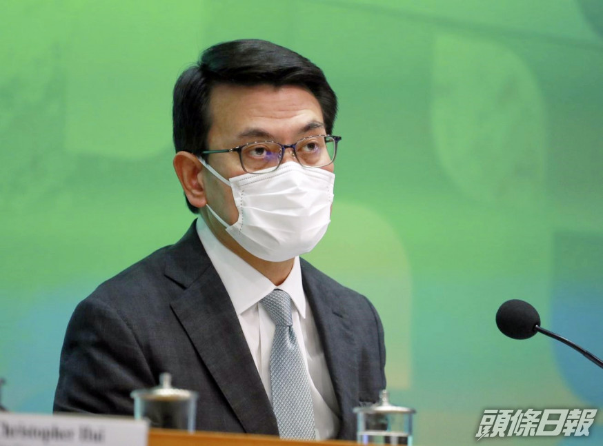 邱騰華指,儘管受疫情影響,香港貿易表現強韌。資料圖片