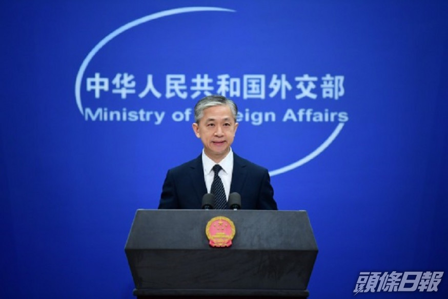 外交部發言人汪文斌。網上圖片