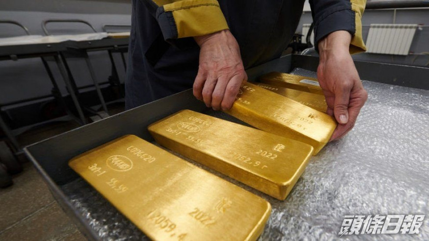 英國、加拿大、日本和美國將禁止從俄羅斯進口黃金。資料圖片