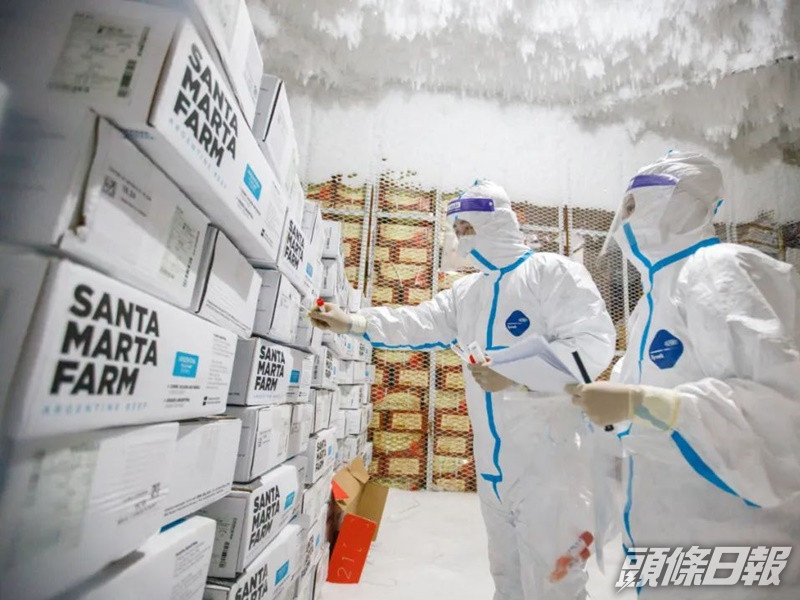 內地加強對進口食品展開監測及檢測。網圖