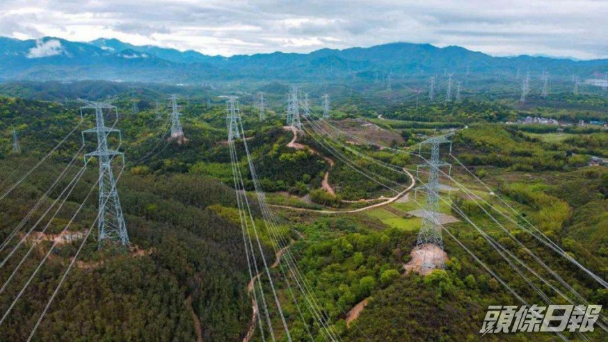 廣東、廣西、雲南、貴州、海南用電量按年增長11.1%。網上圖片