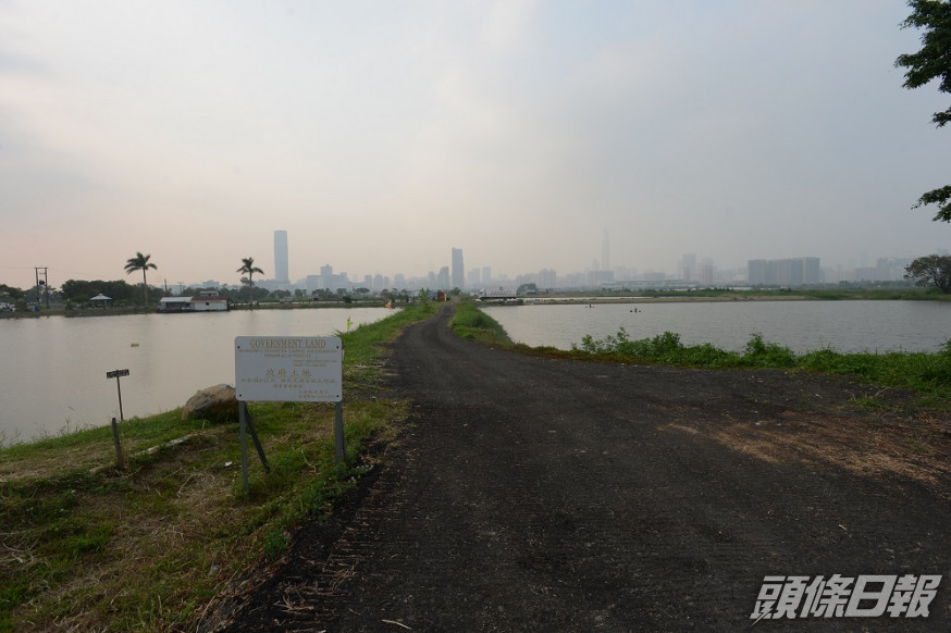 港府計畫在河套區港深創科園內設立「生命健康創新科研中心」。伍明輝攝